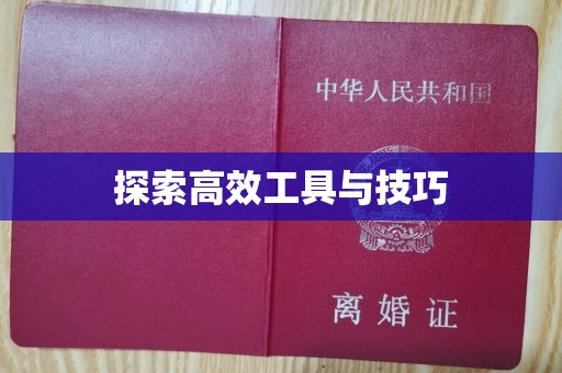 东莞探索高效工具与技巧