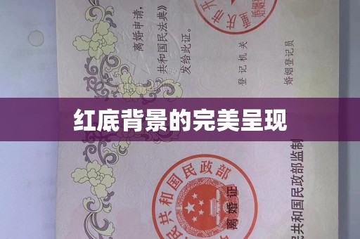 东莞红底背景的完美呈现