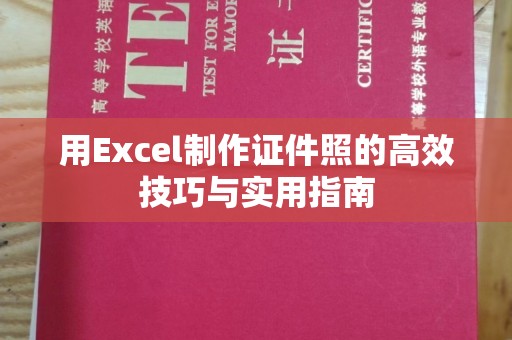 东莞用Excel制作证件照的高效技巧与实用指南