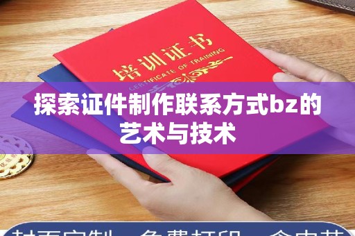 东莞探索证件制作联系方式bz的艺术与技术