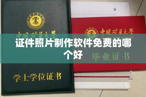 东莞证件照片制作软件免费的哪个好