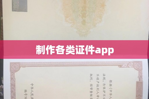 东莞制作各类证件app