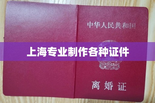 东莞上海专业制作各种证件