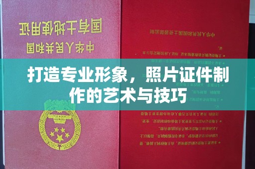 东莞打造专业形象，照片证件制作的艺术与技巧
